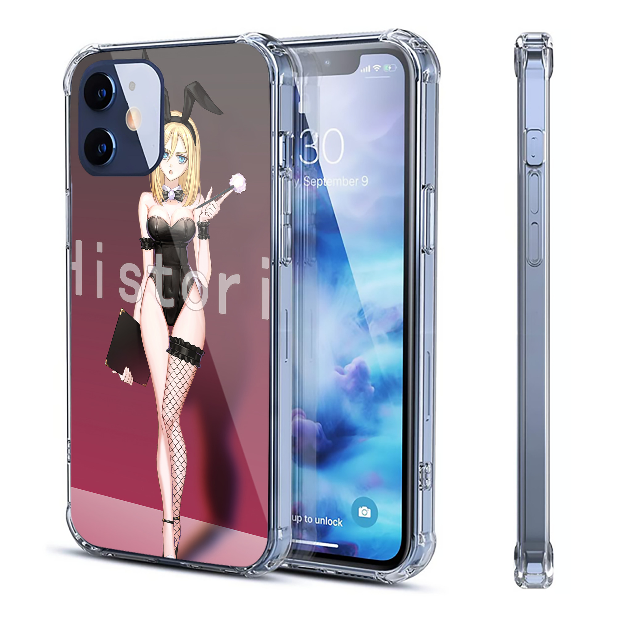 （画像用） 進撃の巨人 Attack on Titan 【iPhone 12シリーズ対応】透明スマホケース（クリアソフトケース）